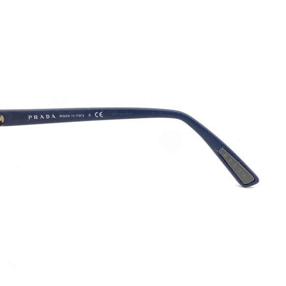 Prada VPS 50G U6T-1O1 Blue Gray Red Eyeglasses Frames 53-17 140 Italy Men Women - Picture 9 of 12